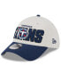 Фото #4 товара Men's Stone, Navy Tennessee Titans 2023 NFL Draft 39THIRTY Flex Hat
