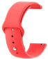 Фото #2 товара Silicone strap for Samsung Galaxy Watch - Red 20 mm
