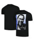 Men's and Women's Black Luther Vandross Smiling Photo Graphic T-Shirt