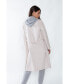 Women's Cashmere Wool Double Face Overcoat with Belt