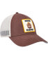 Men's Brown, Cream Smokey the Bear Valin Trucker Snapback Hat