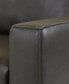 Фото #7 товара CLOSEOUT! Dester 64" Leather Loveseat, Created for Macy's