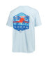 Фото #4 товара Men's Light Blue Florida Gators Landscape Shield Comfort Colors T-shirt