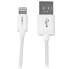 Фото #1 товара StarTech.com 1 m (3 ft.) USB to Lightning Cable - iPhone / iPad / iPod Charger Cable - High Speed Charging Lightning to USB Cable - Apple MFi Certified - White - 1 m - Lightning - USB A - Male - Male - White