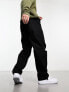 Only & Sons parachute pant in black