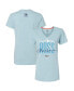 Фото #1 товара Women's Blue Ross Chastain Mountains V-Neck T-shirt