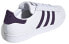 adidas originals Superstar 防滑 低帮 板鞋 男女同款 白紫 / Кроссовки Adidas originals Superstar EF9241