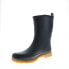 Фото #8 товара Western Chief Modern Mid Boot 21101712B-008 Womens Black Synthetic Rain Boots
