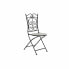 Фото #2 товара Садовое кресло DKD Home Decor Чёрный 39 x 50 x 93 cm Керамика Разноцветный Ковка (39 x 50 x 93 cm)