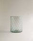 Фото #1 товара Raised design glass tumbler