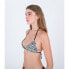 Фото #3 товара HURLEY Daisy Fields Slide Tri Bikini Top