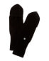 Amicale Cashmere Waffle Knit Cashmere Gloves Women's Black