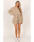 ფოტო #3 პროდუქტის Women's Sloane Sweater Romper