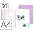 Document Holder Liderpapel EC75 Lilac A4