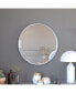 Фото #3 товара Monaco Accent Wall Mirror With Metal Frame For Bathroom, Vanity, Entryway, Dining Room, & Living Room