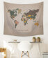 Фото #7 товара Stratton Home Decor "Adventure Await" Map Wall Tapestry
