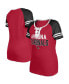 Топ New Era Arizona Cardinals Raglan LaceUp