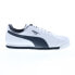 Фото #1 товара Puma Roma Basic 35357212 Mens White Leather Lifestyle Sneakers Shoes