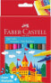 Фото #1 товара Фломастеры для детей Faber-Castell Flamastry Zamek 24 цвета 100% оригинал