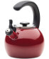 Фото #1 товара Enamel on Steel 2-Qt. Whistling Teakettle with Flip-Up Spout