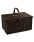 Фото #7 товара Surrey Willow Picnic Basket with Coffee Set -Service for 2