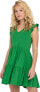 Фото #1 товара Dámské šaty ONLMAY Regular Fit 15226992 Green Bee