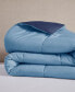 Фото #8 товара Lightweight Reversible Down Alternative Microfiber Comforter, King, Created for Macy's