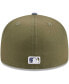 Фото #4 товара Men's Olive, Blue Chicago Cubs 59FIFTY Fitted Hat