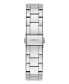 ფოტო #3 პროდუქტის Women's Analog Silver-Tone Stainless Steel Watch 38mm
