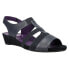 VANELi Dacea Wedge Womens Blue Casual Sandals 308898