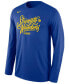 Фото #1 товара [813158-495] Mens Nike NBA GSW Playoffs Strength In Numbers Long Sleeve T-shirt