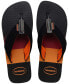 ფოტო #1 პროდუქტის Men's Urban Print Flip Flop Sandals