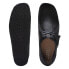 Фото #7 товара Clarks Wallabee 26174031 Mens Black Leather Oxfords & Lace Ups Casual Shoes