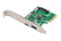 Фото #1 товара DIGITUS PCIe card, USB Type-C + USB-A