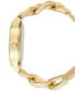 ფოტო #2 პროდუქტის Women's Gold-Tone Chain Link Bracelet Watch 41mm, Created for Macy's