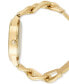 ფოტო #2 პროდუქტის Women's Gold-Tone Chain Link Bracelet Watch 41mm, Created for Macy's