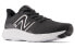 New Balance NB 411 v3 防滑耐磨 低帮 跑步鞋 女款 黑白色 / Кроссовки New Balance NB 411 v3 W411LB3 36 - фото #3