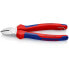 Фото #3 товара KNIPEX 70 05 180 T - Diagonal-cutting pliers - Chrome,Metal - Plastic - Blue/Red - 18 cm - 258 g