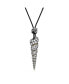 Фото #3 товара Swarovski round Cut, Shell, White, Mixed Metal Finish Idyllia Pendant Necklace