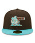 Фото #4 товара Men's Brown, Mint Chicago White Sox Walnut Mint 59FIFTY Fitted Hat