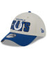 Фото #4 товара Men's Stone, Royal Indianapolis Colts 2023 NFL Draft 39THIRTY Flex Hat