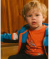 ფოტო #3 პროდუქტის Toddler Boys T-Shirt With Print Tangerine