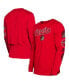 ფოტო #1 პროდუქტის Men's Red Portland Trail Blazers 2023/24 City Edition Long Sleeve T-shirt