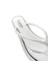 Фото #4 товара Simmi London Havanah embellished flat sandal in silver