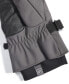 Фото #2 товара Men's Waterproof Belted Puffer Gloves with Faux-Fur Lining