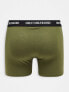 Only & Sons 3 pack trunks in multi with black waistband