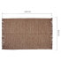 Carpet Brown Cotton (120 x 1 x 180 cm)
