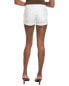 7 For All Mankind Mid Roll White Short Women's