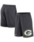 Фото #1 товара Шорты Nike мужские Anthracite Green Bay Packers Stretch Performance