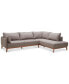 Фото #2 товара Jollene 113" 2-Pc. Fabric Sectional, Created for Macy's